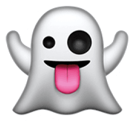 Ghost Sticker Emoji Sticker